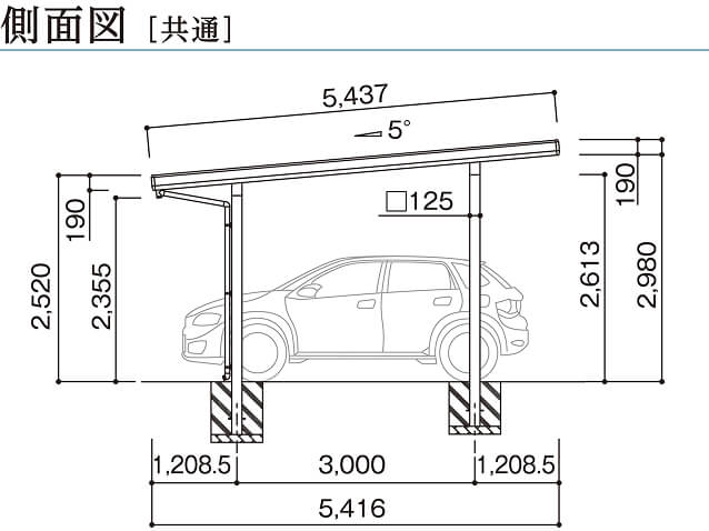 側面図[共通]